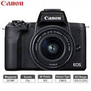 Canon EOS M50 Mark II + EF-M 15-45mm is STM Kit