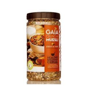 Gaia Crunchy Muesli Fruit and Nuts 1kg