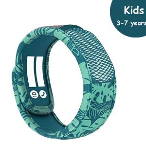 PARA’KITO® Wristband Tropical Leaves (EN) FNGWB1ENK60 (3-7 years)(Buy 1 Get 1 Free)