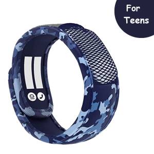 PARA’KITO® Wristband Blue Camouflage (EN) FNGWB1ENK61(For Teens)(Buy 1 Get 1 Free)