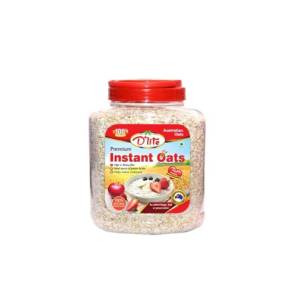 D'lite Premium Instant Oats Jar 500Gm