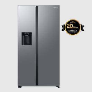 Samsung 633Ltrs. Frost Free Convertible 5-in-1 Digital Inverter Side By Side Refrigerator RS78C8543SLIM
