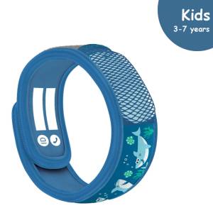 PARA’KITO® Wristband Kid NEW SHARKS (EN) FNGWB1ENK62(3-7 years)(Buy 1 Get 1 Free)