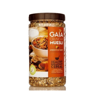 Gaia Crunchy Muesli Fruit and Nuts 1kg