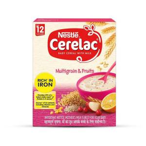 NESTLE CERELACS 12+ MULTIGRAIN & FRUITS / Baby food Stage 4