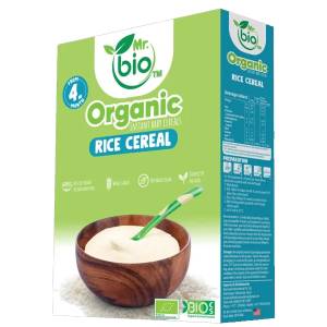 Mr Bio Organic Rice Cereal From 4M 200Gm