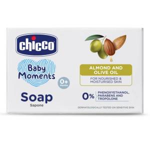 Chicco Soap Baby Moments 125gms-8058664152551