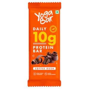 Yogabar Protein Bar Coffee Rush 50Gm