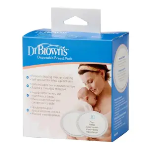 Dr Brown's Disposable Breast Pads, 30-Count , BF052-INTL