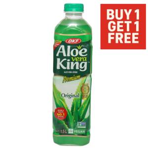 OKF Aloe Vera King Original 1.5 Ltr (But 1 Get 1 Free)