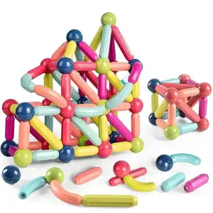 Magnetic Balls and Rods Set 90Pcs