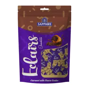 Sapphire Eclairs Chocolate Toffee 400Gm