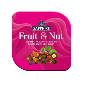 Sapphire Fruit and Nuts Chocolate Box 90Gm