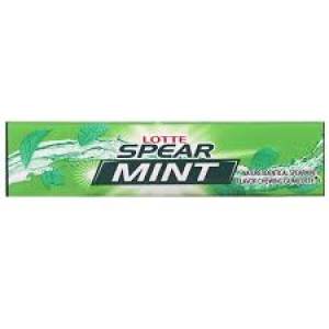 Lotte Spear Mint Stick Chewing Gum 13.5Gm