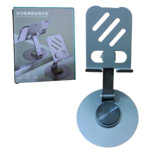 Foldable Phone & Tablet Holder with 360° Rotation | Portable Stand for Video, Reading, Study & Work