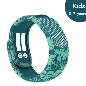 PARA’KITO® Wristband Tropical Leaves (EN) FNGWB1ENK60 (3-7 years)(Buy 1 Get 1 Free)