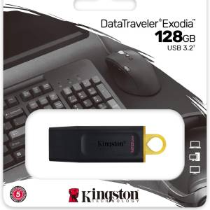 Kingstone 128GB USB 3.2 Gen 1 Speeds Genuine Pendrive