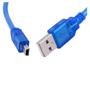 USB 'A' 2.0 Male to Mini USB 'B' Cable 30CM for Arduino Nano