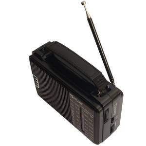 Golon 'Rx-608ACW' High Sensitivity Classic Wooden Design Analog FM\AM\SW Portable Radio