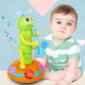 Children's Electric Caterpillar Saxophone Toys
