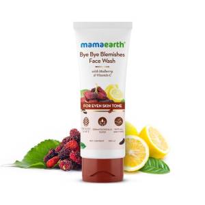 Mamaearth Bye Bye Blemishes Face Wash With Mulberry And Vitamin C 100Ml