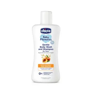 Chicco Gentle Body Wash & Shampoo For 0M+ 200Ml