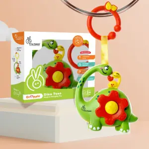 R for Rabbit Orapple Dino Tune – Fun & Safe Musical Hanging Toy for Kids(3mnths- 3 yrs), ORODGR01