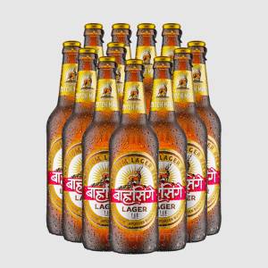 Barahsinghe Premium Lager Beer 650ML x 12 Bottles