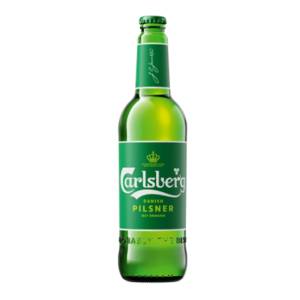 Carlsberg Danish Pilsner Bottle Beer 650ML
