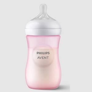Philips Avent Natural Response Baby Bottle Pastel Pink SCY903/11