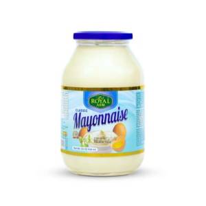 Royal Arm Classic Mayonnaise Glass 946Ml