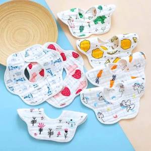 Baby Round Bib Pack of 2