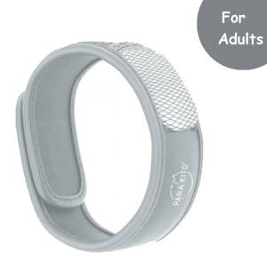 PARA’KITO® Wristband Charcoal (EN) FNGWB1ENG115(For Adults)(Buy 1 Get 1 Free)