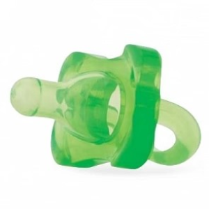 Dr Brown's One-Piece Silicone Pacifier, Preemie, 0 -3 Months, Green, PS01650-MED