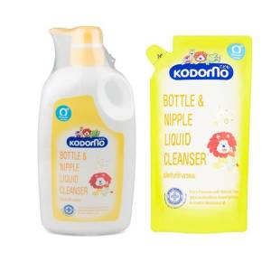 Kodomo Bottle & Nipple Cleanser With Extra Pack