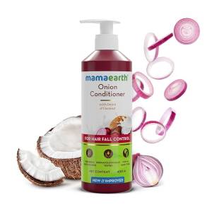 Mamaearth Onion Conditioner for Hair Fall Control With Onion & Coconut 400Ml