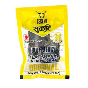 Sekeko Original Buff Jerky Meat Sukuti Ready To Eat 50Gm