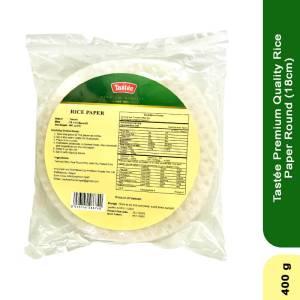 Tastee Round Rice Paper 400Gm