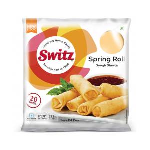 Switz Spring Roll Dough Sheet 275Gm (20 Sheets)