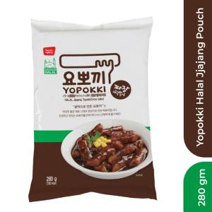 Yopokki Halal Jjajang Topokki 280GM