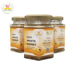 Desi Grub Raw White Honey 300Gm