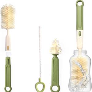3 in 1 Silicone Bottle & Nipple Brush