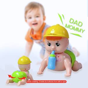 Electric Crawling Baby Doll