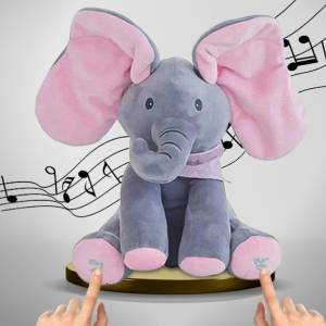 Battery Operated Elephant Musical Toy