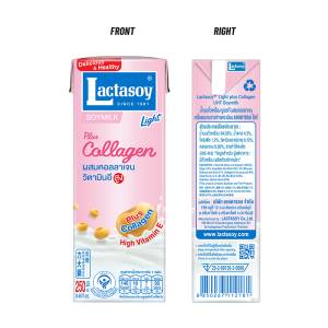 Lactasoy Soymilk Light Collagen 250Ml