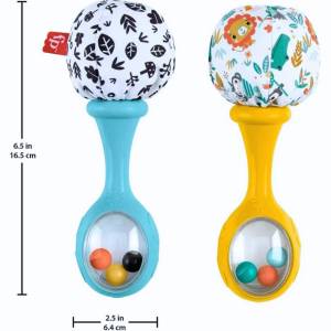 Soft Squeeze Baby Rattles