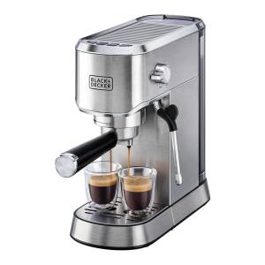 Black+Decker 15-Bar Espresso Coffee Machine ECM150-B5
