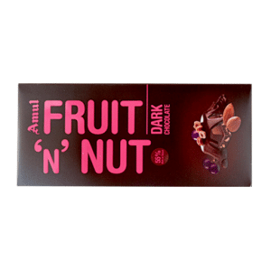 Amul Dark Chocolate Fruit & Nut 150gm