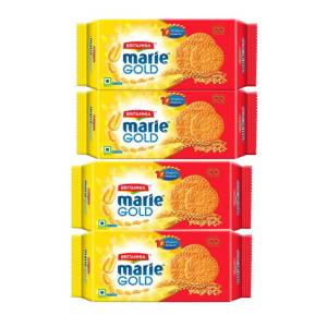Britannia Marie Gold Biscuit 250 gm ( pack of 4)