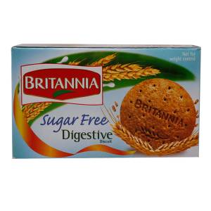 Britannia Sugar Free Digestive Biscuits  200Gm (Pack of 3)